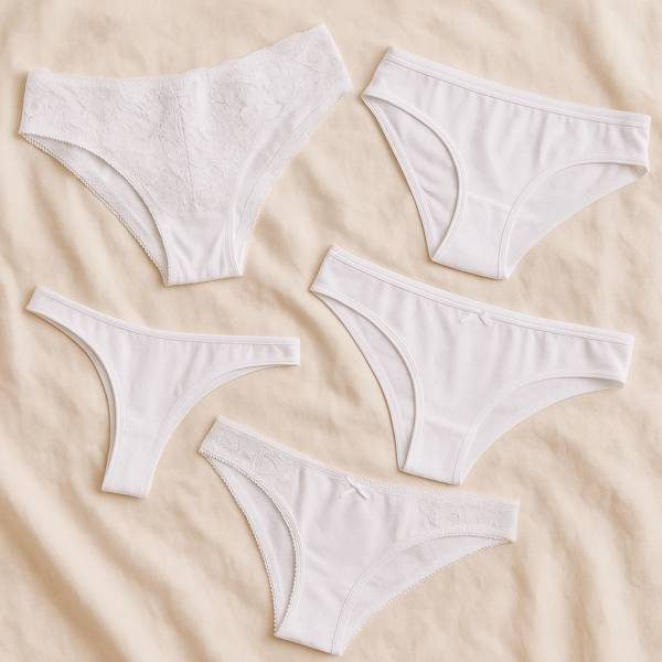 Weiße Slips getragen kaufen – klassisch, diskret & echt weiße, dezent getragene Damen-Slips – schlicht, gepflegt und authentisch präsentiert